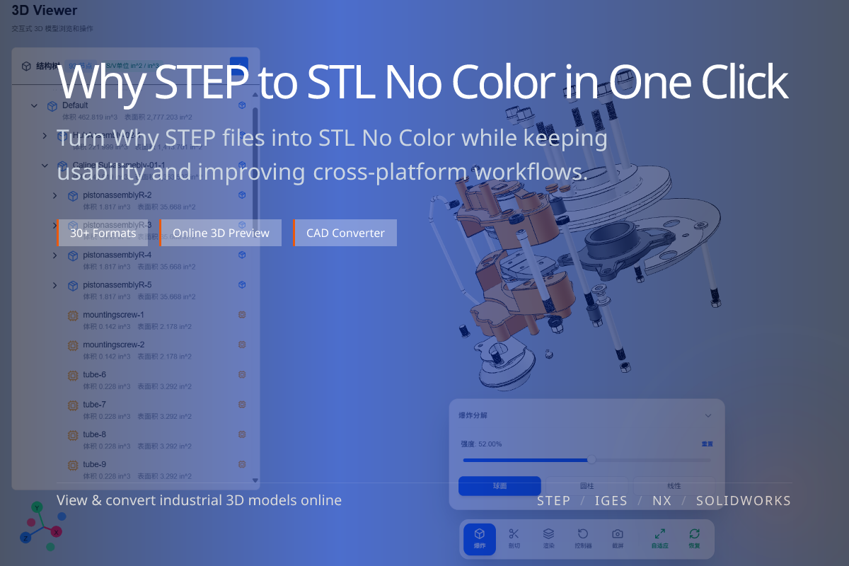 WO3D en/why step to stl no color 页面展示图